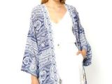 Desenli Kimono